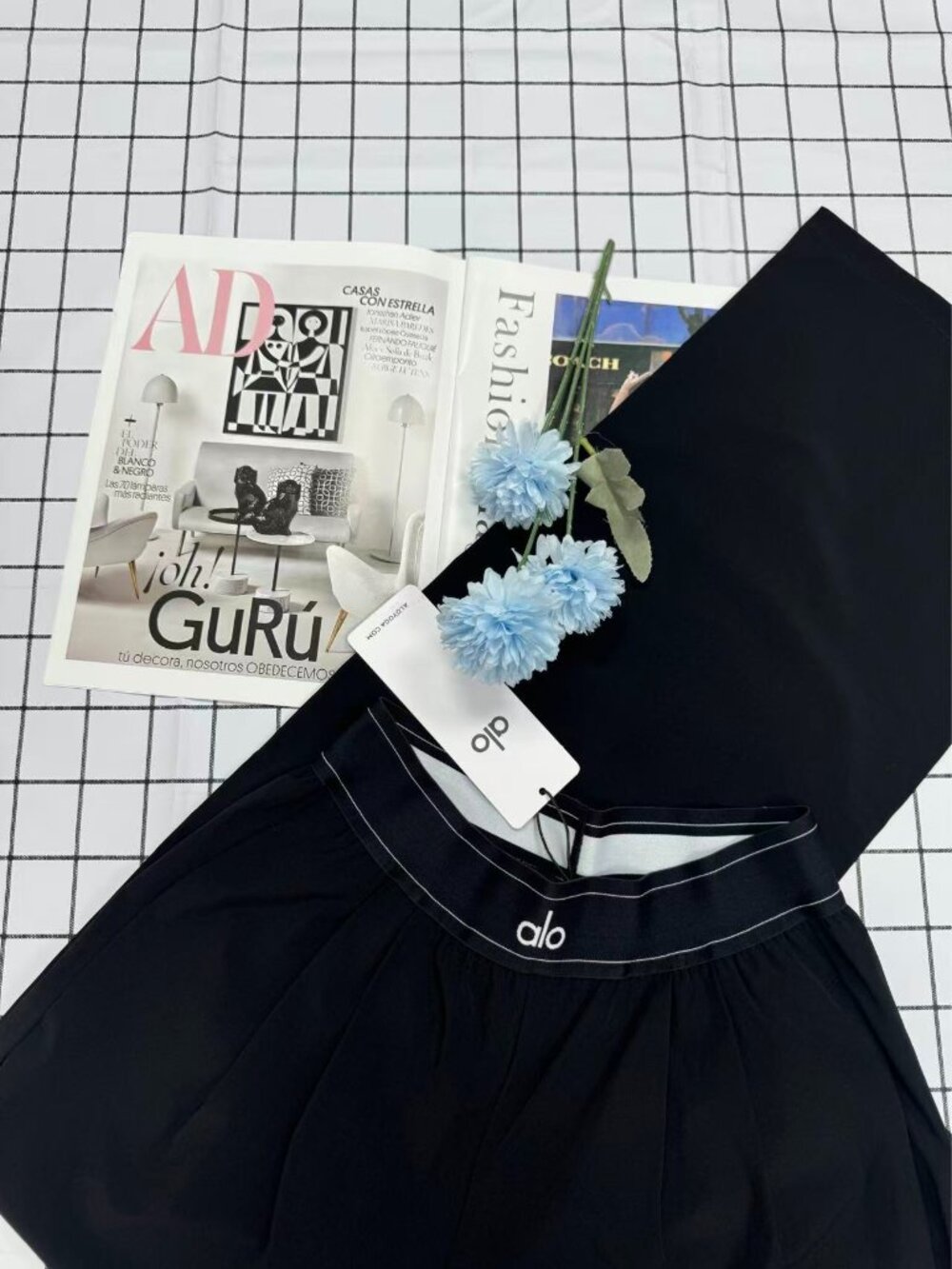 ALO Yoga Black Suit Up Pants Straight Leg Pants 🤭 NWT (Length:30" Inseam)🎈 - Picture 2 of 9